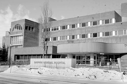 The Dauphin General Hospital - or Dauphin Regional Health Centre as it is now known - as it exists today.