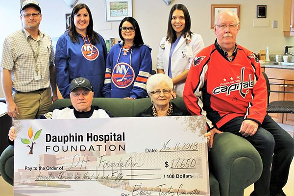 Trotz family generously donates to Dauphin Hospital Foundation/Health Centre